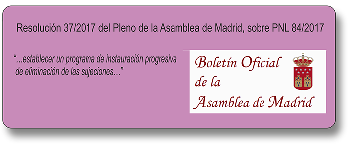 Resolución asamblea madrid