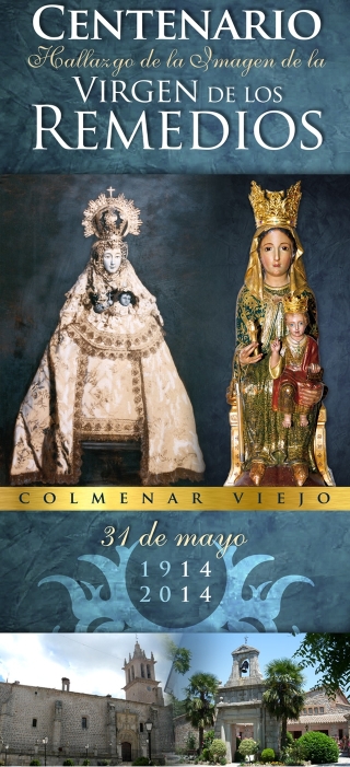 cartel centenario virgen remedios